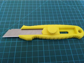box cutter stanley hand-Werkzeuge Messer Werkzeughalter 3d print model - Mito3D