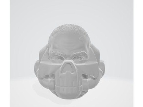 skullface props helmet 3d print model - Mito3D