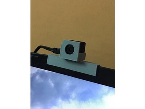 mini webcam laptop mount quelima sq12 camera 3d print model - Mito3D