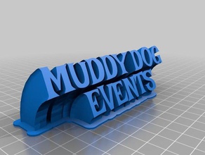 muddy dog 2 office customized 3d print model - Mito3D