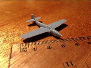 bell p-59 airacomet microarmor jeux 3d print model - Mito3D