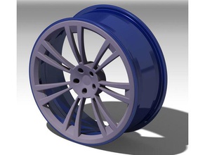 felge a indústria automotiva 3d print model - Mito3D