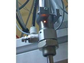 smc pneumatic iso cylinder cd85- 25mm bore t-type proximity sensor holder engineering 3d print model - Mito3D