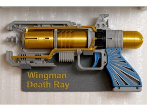 wall mount wingman death ray video games apex legends 3d print model - Mito3D