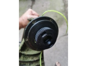 garden trimmer string head knob 251 parts bump strimmer weed whacker 3d print model - Mito3D