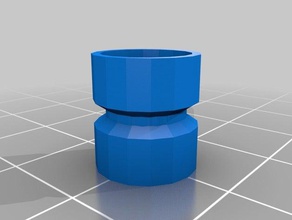 pequeña de lego rim agujero del eje juguetes construcción 3d print model - Mito3D