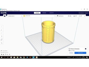 cestino walker bin lungo non vasemode utensili & caselle 3d print model - Mito3D