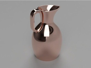 ornamental jug sculptures decoration decorative jug ornament vase 3d print model - Mito3D