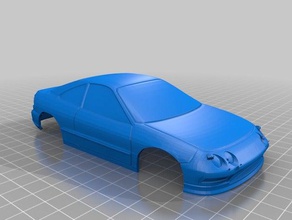 xmods 94 acura integra 90mm corpo r c i veicoli rc auto shell 3d print model - Mito3D