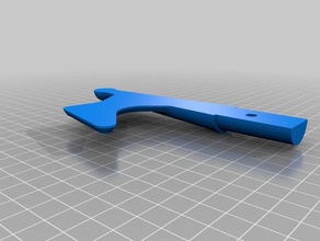 boathook - divided left right sport & outdoors 3d print model - Mito3D