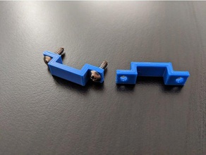 neopixel mounting bracket diy strip 3d print model - Mito3D