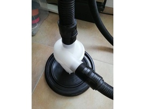 k rcher wd3 vacuum hose adapter cyclone machine tools 3d print model - Mito3D