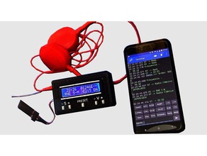 fm-rds de rádio monitor eletrônica fm rds decodificador o receptor 3d print model - Mito3D