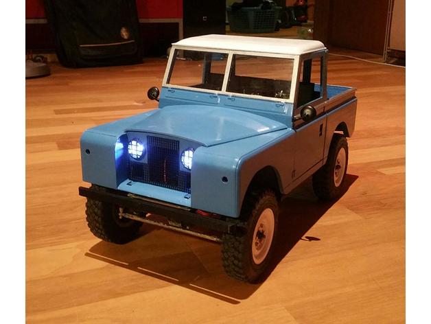 land rover series 2 r c vehicles 3D print model - Mito3D