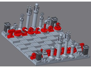 pewdiepie vs t-Serie-Schachspiel Schach dank memes felix Indien mem meme Schweizer Schweiz t-Serie Krieg 3d print model - Mito3D