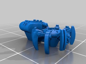 epic tumba spyder modelo de robots 3d print model - Mito3D