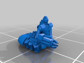 epic necron destructor y pesado, modelo de robots 3d print model - Mito3D