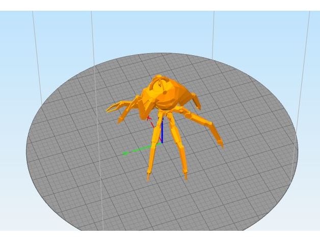 dwarven spider skyrim machine 3D print model - Mito3D
