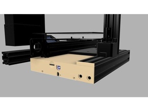 ender 3 pro skr v 13 mks gen l rear case upside down 3d printer accessories cover v13 3d print model - Mito3D