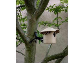 birdhouse outdoor & garden nest 3d print model - Mito3D