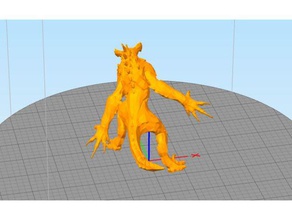 deathclaw criaturas fallout 4 monstro mutante 3d print model - Mito3D