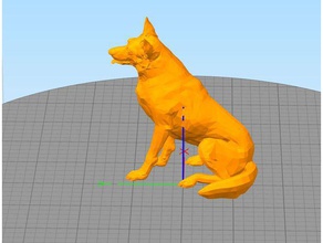 dogmeat Tiere Begleiter Hund fallout 4 pet 3d print model - Mito3D