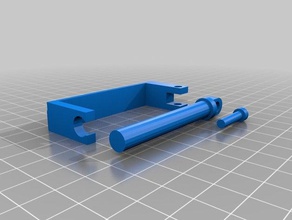 filament swatch ring 3d printer accessories holder keyring test 3d print model - Mito3D