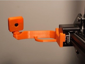 ender3 support d'appareil-photo Imprimante 3d accessoires de caméra creality ender 3 pas vis octoprint la webcam raspberry pi camera snap-on snapfit l'axe z 3d print model - Mito3D