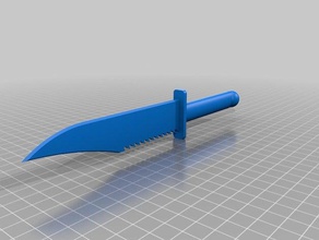 Messer Requisiten 3d print model - Mito3D