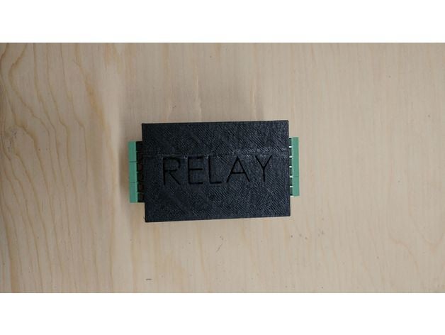 relaycase machine tools cnc laser engraver relay case 3D print model - Mito3D