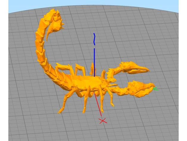 radscorpion le creature fallout 4 scorpion 3D print model - Mito3D