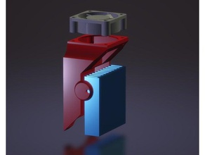nema17 glacière - 30mm ventilateur Imprimante 3d accessoires 3d print model - Mito3D