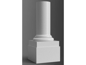 1 12 theed column buildings & structures 3d print model - Mito3D