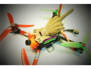 emax hawk5 - segunda-feira gesto fin r c veículos drone hawk 5 fpvracer fpvracing megamaschine micro quadcopter quadrocopter 3d print model - Mito3D