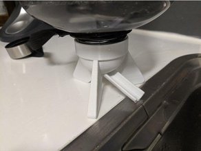 botella de agua drenaje pie cocina y comedor secado el 3d print model - Mito3D
