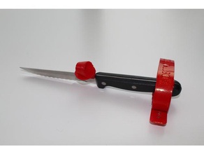 Messerhalter hand-Werkzeuge assistivetech assistive Technologie ictus Messer die Ergotherapie producto apoyo Verletzungen des Rückenmarks Schlaganfall terapia ocupacional 3d print model - Mito3D