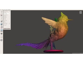 gw2 hummingbird mount scans & replicas 3d print model - Mito3D