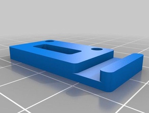 suporte endstop 3d printer parts graber graberi3 i3 prusa mk2 rework support 3d print model - Mito3D