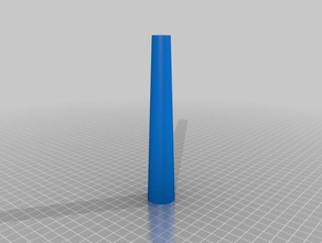 my customized tapering cone 3d print model - Mito3D