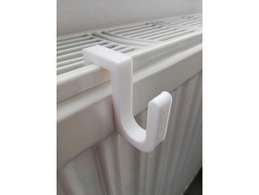 radiator hook household haken heizk rper 3d print model - Mito3D