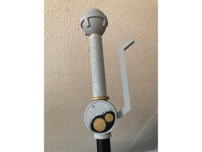 rwby ozpin cane topper remix costume anime cosplay rooster teeth 3d print model - Mito3D