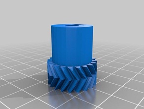 engranaje motor 3d printer extruders customized 3d print model - Mito3D