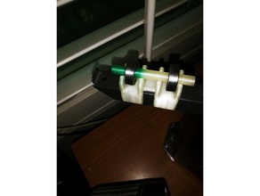 mpmd bearing spool holder 3d printer accessories monoprice mini delta mp mount 3d print model - Mito3D