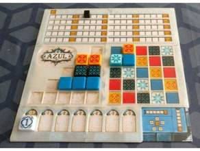 azul di sovrapposizione giocattolo & accessori gioco da tavolo boardgames giochi giocatore 3d print model - Mito3D