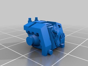 épico venerável dreadnaught brinquedo & acessórios para jogos 6mm de 40k espaço lobo lobos 3d print model - Mito3D