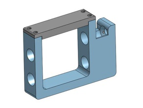 extruder motor Halter a2 3d-Drucker Teile anet a2-änderung Gewicht balance x-Achse 3d print model - Mito3D