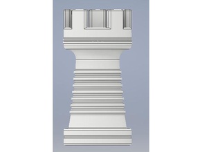 schach turm-Schach-Turm Schach Turm turm 3d print model - Mito3D
