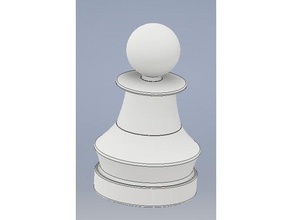 schach bauer chess pawn toys & games 3d print model - Mito3D