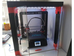 anycubic i3 mega enclosure ikea lack table 3d printer parts case housing 3d print model - Mito3D