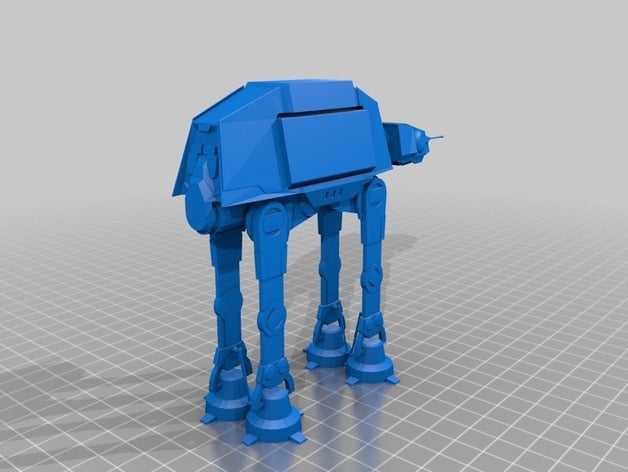 at-act - 1 270 toys & games act st at-at at-st battle scarif cargo hauler combat driver ground assault imperial large walker miniature rogue one star wars terrain u-wing x-wing miniatures 3D print model - Mito3D